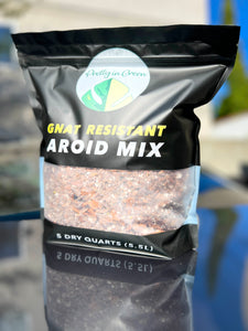 GNAT RESISTANT AROID MIX - Coco Husk, Perlite, BTI - RARE PLANT SOIL - SHIPS FREE