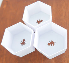 HoneyComb Set of 3D Printed BioPots™️ - Set of 3" Plant Pots with Drainage & Saucers