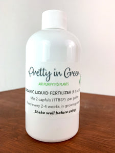 Organic Liquid Fertilizer (3-3-3) Plant Food - 8oz / 236mL - Balance indoor plant food, indoor plant essential