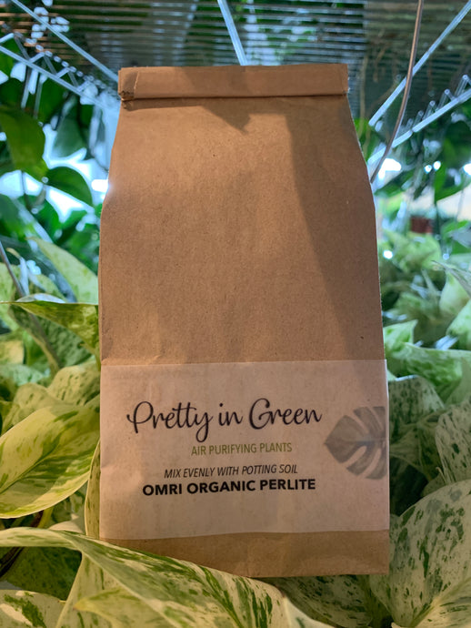 Organic Perlite 1 Qt - garden supply, potting soil amendment